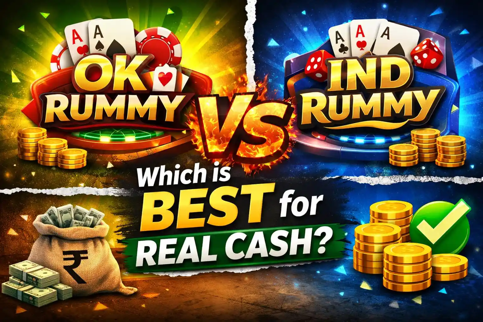 Ok Rummy vs IND Rummy – Kaunsa Best Yono Rummy App Hai Real Earning Ke Liye?